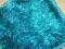 POSZEWKA SHAGGY KOLORY 40X40 NOWOŚĆ TURKUSOWA