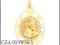 ZŁOTY MEDALIK pr.585 MATKA BOSKA Z DZIECIĄTKIEM