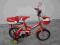 Rowerek dla dzieci koła, 16 cali czerwony