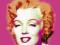 Plakat obraz 30x30 Twarz Marylin WG05788