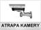 ATRAPA KAMERY IR1100S LED SREBRNA CCTV KAMERA