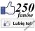 250 AKTYWNYCH FANÓW FANPAGE FACEBOOK FANI LUBIĘ TO