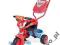 Smoby SMOBY Rowerek Cars 2 trzykołowy z torbą