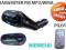 Transmiter FM MP3 WMA USB SD OBROTOWY  NIEBIESKI