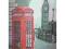 Obraz 3D Budka telefoniczna Londyn 30x40cm LONDON