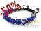 ARTMARA Bransoletka SHAMBALLA SAPPHIRE (BIZ07N)