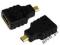 LogiLink Adapter HDMI typ A zenski - Micro HDMI ty