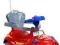 Jeździdło ARTI 5512 3w1 Music Speed Car red