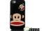 Silikonowe etui do iPhone 5/ 5S Monkey czarne