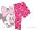 DISNEY MINNIE GETRY/LEGGINSY J.RÓŻ 122 B534