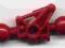 47311 Dark Red Bionicle Toa Metru Arm Lower Sectio