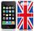 Etui Flaga UK Nakładka Obudowa APPLE iPhone 3G 3GS