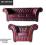 ZESTAW CHESTERFIELD WINCHESTER  3+1 SKÓRA NATUR.