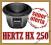 HERTZ HX 250 HX250 900 W SUBWOOFER MEGA BAS WYPRZ!