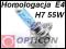 Żarówka OPT H7 55W 12V 4000K Cool Blue Vision +LED