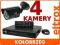 TANI MONITORING 4 X KAMERY DYSK REJESTRATOR Z349