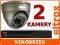 ZESTAW MONITORING 2 X KAMERA WANDALOODPORNA Z210