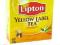 LIPTON 100x2g Yellow Label Herbata ekspresowa 200g