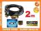 HD8 Kabel 2m HDMI-DVI GOLD 10Gb 1.3b 2560x1600p