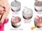 ŻEL UV 15g CLEAR PINK FRENCH PINK WHITE COVER k14