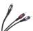 Rozgałęźnik 1xRCA gniazdo - 2x RCA wtyk * Kabel