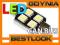 Żarówka led 36mm 4xSMD 5050 Canbus C5W C10W Canbus