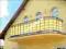 PRZEPIĘKNA Osłona balkonowa NA balkon TEFLON+UV 90
