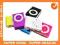[400] ODTWARZACZ SHUFFLE MP3 CZYTNIK microSD klips