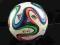 PIŁKA ADIDAS BRAZUCA TOP REPLIQUE - MŚ 2014 BRASIL