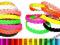 HIT__NEON_ pleciony RZEMIEŃ _FLUO _BAZA do CHARMS