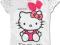 HELLO KITTY BLUZKA BUFKI BROKAT CUDO HIT NOWA 128