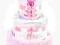 Tort pampers prezent chrzciny urodziny baby shower Tort pampers prezent chrzciny urodziny baby shower
