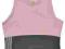 ADIDAS koszulka termoaktywna bokserka XL różowa
