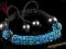 BG 1515 KR BRANSOLETKA SHAMBALLA CYRKONIE TUNEL