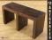 STÓŁ  DREWNIANY STOLIK  KOLONIALNY PALISANDER KAWA