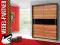 Nowoczesna tania szafa przesuwna TOP 160 9 FRONTÓW