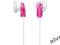 Sony Słuchawki douszne MDR-E9LPP PINK/WHITE
