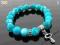 Br9575 KULKI bransoletka KOLOROWA charms TRENDY