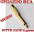 Redukcja adapter gniazdo RCA - wtyk Jack 6,3 5539