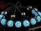 BG 1408 KR BRANSOLETKA SHAMBALLA CYRKONIE 9 KUL
