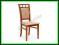 Krzesło drewniane FRANCO cherry ant. szenil HALMAR