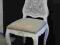 KRZESŁO  W STYLU PROWANSALSKIM - KORNIK! nr. 2318