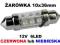 Żarówka 12V 6LED 6 LED 10x36 rurkowa 2 kolory