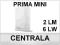 NOWOCZESNA CENTRALA TELEFONICZNA PRIMA MINI 2/6