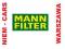 FILTRY MANN FOCUS II 2005-2011 1,8 TDCI W-WA