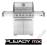 GRILL GRILLE NAPOLEON LEX485RSIB gazowy