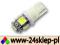 AT10L5 ŻARÓWKA SAMOCHODOWA 5 LED SMD T10 W5W 1,5W