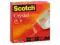 Taśma klejąca Scotch Crystal Tape 19mmx33m 3M W-wa