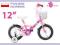 WYPRZEDAŻ Rowerek dla dziewczynki 12