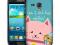 SAMSUNG GALAXY S3 III MINI I8190 cat head etui